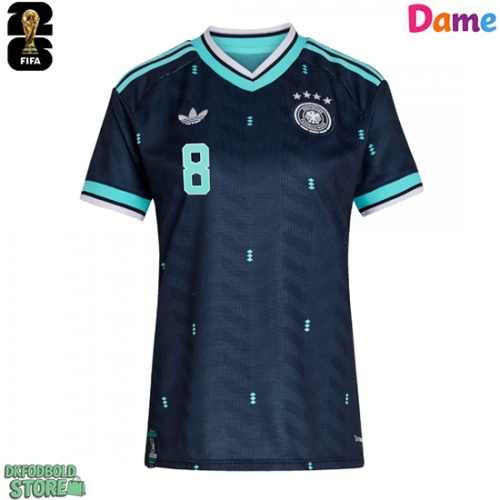 Tyskland Leon Goretzka #8 Replika Udebanetrøje Dame VM 2026 Kortærmet